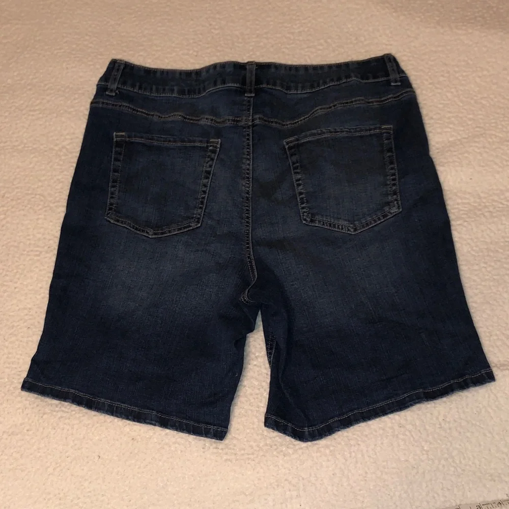 Maurices Dark Indigo Denim Shorts